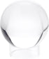 Plymor Clear Acrylic Beveled Display Holder Stand for Egg, Marble, Ball or Sphere, 1" H x 2.5" W (2 Pack)