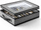 Durable Silverware Storage Box - 5 Compartment Flatware Case with Padded Dividers, Handles, Removable Lid