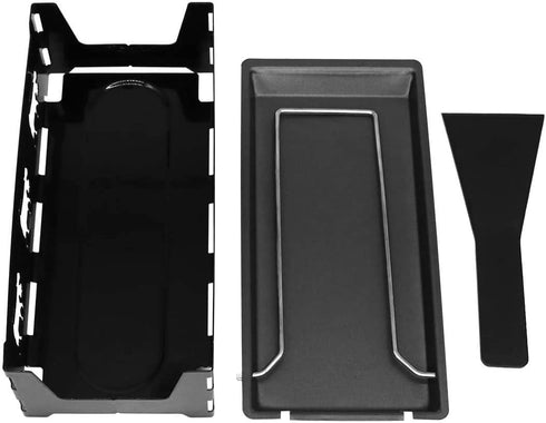 Cheese Raclette Set, Portable Candlelight Raclette Pan, Foldable Non-Stick Baking Tray for Home Kitchen