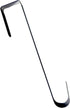 AnapoliZ Wreath Hooks Door Hanger for Bathroom, Coats, Towel Display, Premium Sturdy Metal, 2 Piece, Black