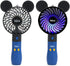 Kbinter Cute Personal Mini Fan - Handheld USB Rechargeable Fan with Colorful LED Light for Indoor Outdoor