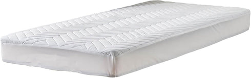 Kingnex Waterproof Quilted Twin XL Mattress Protector Pad for Extra Long Twin Bed Fitted Sheet Cover