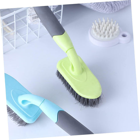Mobestech Floor Brush, Groove Corner Brush for Home Cleaning, Plastic Handle Scrub Brush