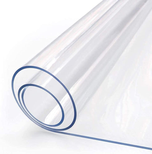 Clear Table Protector 2mm Thick 12 x 12 Inch, Waterproof Desk Pad for Writing Desk, Coffee Table, Dresser Protector