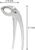 Hot Pot Gripper Holder for Korean Stone Ceramic Bibimbap Bowl, Aluminum Tongs, 6-2/3 Inch