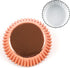 BAKHUK 500pcs Cupcake Liners for Baking, Foil Cupcake Liners, Standard Size 2 Inches, 10 Colors