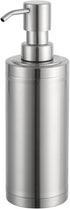 GAPPO Brushed Nickel Soap Dispenser, Stainless Steel Pump Hand Lotion Bottle for Bathroom, Bedroom & Kitchen (300ML)