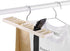 Haofy Tie Belt Scarf Organizer, Storage Rack for Ties, Belts, Scarves, Sunglasses, Watches, Sturdy Plastic Closet