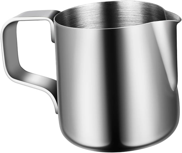 1pc Cup Steaming Pitcher, Coffee Machines for Home Kitchen Supplies, Black Kettle Milk Accessories
