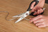 Ergo Chef All-Purpose Kitchen Shears for Poultry, Fish, Vegetables, Herb Stripper, Bottle Opener w/ Magnet Holder