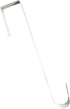 AnapoliZ Wreath Hooks Door Hanger for Bathroom, Bedroom, Coats, Towels - Premium Sturdy Metal, 2 Piece, White