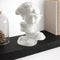 Delta Loom Bookshelf Decor Statue - Abstract Fragmented Bust Sculpture Aesthetic, Modern Greek David