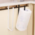 Usmascot Paper Towel Holder Dispenser, Under Cabinet Paper Roll Holders, Hanging Rack for Kitchen Bathroom (White)