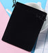 Teensery 25 Pcs Velvet Cloth Drawstring Bags - Jewelry Pouches for Gift Packaging, 2 x 2.75 Inch (Black)