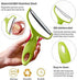 Vegetable Peeler Cabbage Cutting Machine MOANLMY Stainless Steel Peeling Knife Gadget for Shredded Cabbage Coleslaw