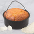 Air Fryer Cake Pan, Two 6-Inch Baking Pans for Air Fryers, Non-Stick, Dishwasher-Safe, Universal Design