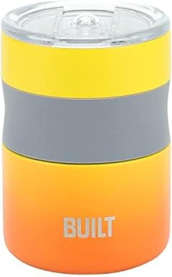 BUILT 12 Ounce Double Wall Vacuum Sealed Stainless Steel, Coffee and Tea