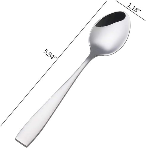 Asking 12-Piece Stainless Steel Teaspoon
