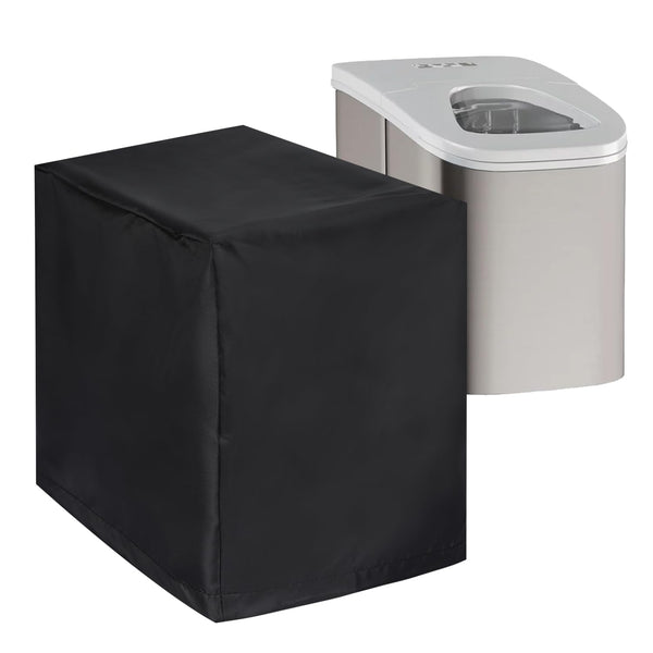 Ice Maker Cover, Universal Waterproof Shield for Countertop Appliances, Black, Home, Garage, Office