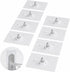 Wall Mounted Shoe Rack Accessories SMA01, Sticky Mounts, Adhesive Base,Locked by Nuts