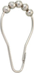 Moen Shower Curtain Rolling Rings, Pack of 12, Brushed Nickel