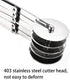 5 Wheel Pastry Cutter, Expandable Stainless Pizza Slicer, Multi-Round Baking Cutter Roller for Cookie Dough