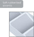 Smart Design 3 Section Plastic Spice Rack Drawer, Non-Slip Lining and Feet, BPA Free, Seasoning Jars, Makeup Storage,