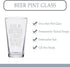 Veracco Being My Brother Is Really The Only Gifts You Need Beer Pint - Father's Day Christmas (Clear, Glass)
