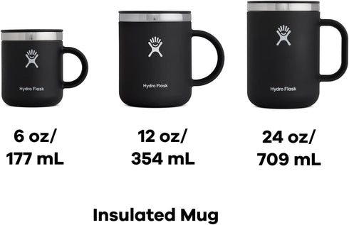 6 Oz Hydro Flask Coffee Mug Insulated Stainless Steel, Non Spill, Leak Resistant Travel Mug Oat Tan