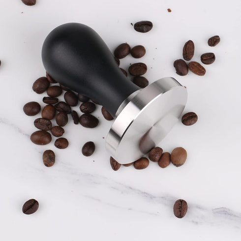 Coffee Tamper 53mm Barista Espresso Base, Coffee Bean Press