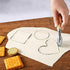Pasta Maker Cutter Wheel, Dough Ravioli Pizza Cutter Wheel for Home and Kitchen, 1.3"