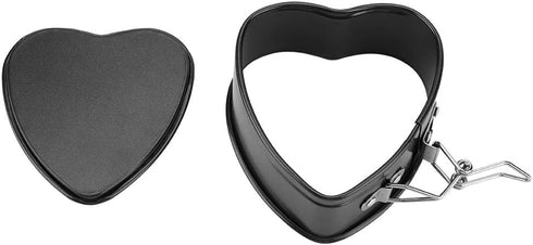 Non Stick Heart Springform Pan, Non-stick Cheesecake Heart Shaped Cake Moulds, Carbon Steel Bakeware