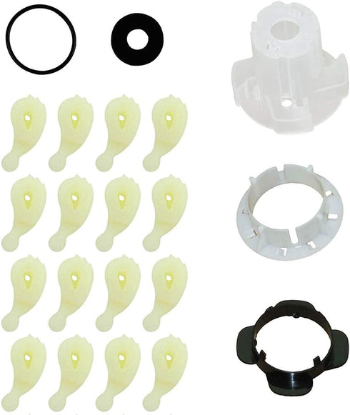 285811 Agitator Repair Kit with 80040 Washer Agitator Dog Replacement for Whirlpool and Kenmore Washer