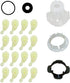 285811 Agitator Repair Kit with 80040 Washer Agitator Dog Replacement for Whirlpool and Kenmore Washer