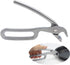 OBTANIM Heavy Duty Pizza Pan Gripper - Cast Aluminum Anti-Scald Baking Pan Gripper Clips for Hot Plates