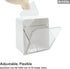 Artilife Bathroom Qtip Holder Canisters for Swabs and Balls, Vanity Countertop Storage Organizer (1 Pack)