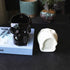Vitbunana Skull-Shaped Toothbrush Holder, Skull Ceramic Small Storage Tube, Skull Pen Holder, Skull Succulent Flower