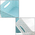Vababa Plastic Storage Baskets/Storage Bins, Pack of 6