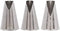 Ateco Set of 3 St Honore Pastry Tips, #881, #882 & #883, Stainless Steel