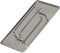 Ateco Fondant Smoother with Handle, Square Ends, Stainless Steel