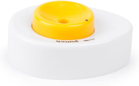 Fox Run Hard Boiled Egg Piercer, White, with Safety Lock Feature