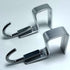 2 Pcs Desk Hook, Nail-Free Student Desktop Hook for Schoolbag, Space Aluminium Alloy Hanger Hooks for Bag Purse Clothes