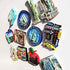 3D New York Skyline Refrigerator Magnet Sticker Tourists Travel Souvenirs, 3D NYC Landmark Broadway Times Square Statue of Liberty for Home & Kitchen Decor