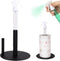 Stainless Steel Paper Towel Holder with Spray Bottle - One Hand Tear Stand for Kitchen Bathroom Countertop