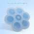 Webake Baby Food Freezer Trays with Lid, Silicone Ice Cube Molds with 7 Ice Pop Sticks, Set of 2