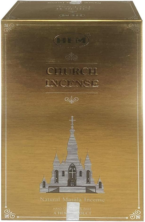 Church Incense Sticks and Holder Bundle, Hem Incense Sticks for Aromatherapy