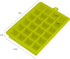 Ice Cube Tray, Silicone Square Ice Trays Easy Release Stackable Ice Cube Mold with Removable Lid, 24 Cavity (2 Pack,