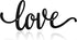 Metal Wall Decor Rustic Letter Signs, Black Wall Art Hanging Word Cutout Decoration for Home (Love Style)