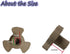 2 Pcs 0.59" Microwave Turntable Coupler, Microwave Oven Turntable Roller Guide Support with "D" Port