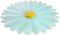 Charles Viancin Daisy Silicone Lid for Food Storage - 11''/28cm - Airtight Seal, BPA-Free, Aqua